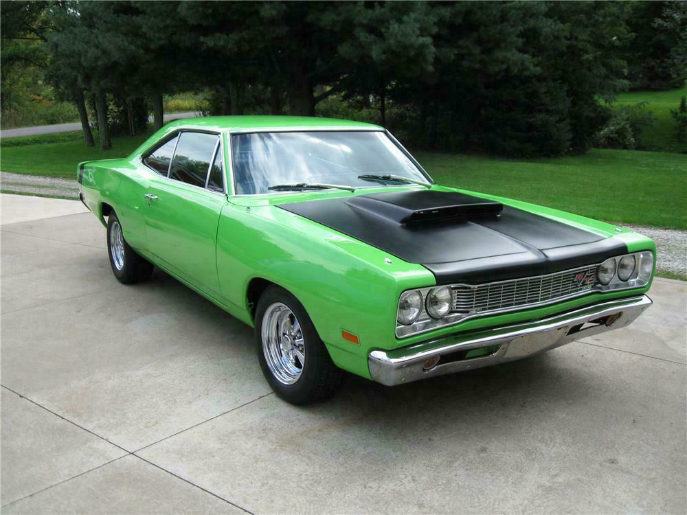 1969 DODGE CORONET CUSTOM 2 DOOR COUPE - Front 3/4 - 125830