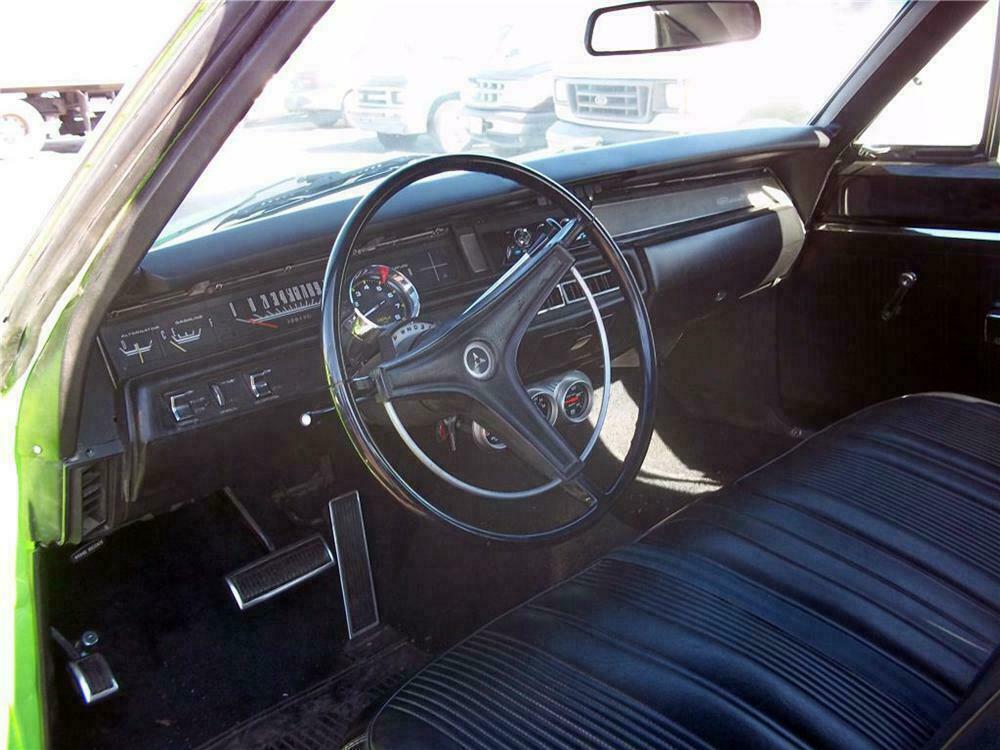 1969 DODGE CORONET CUSTOM 2 DOOR COUPE - Interior - 125830