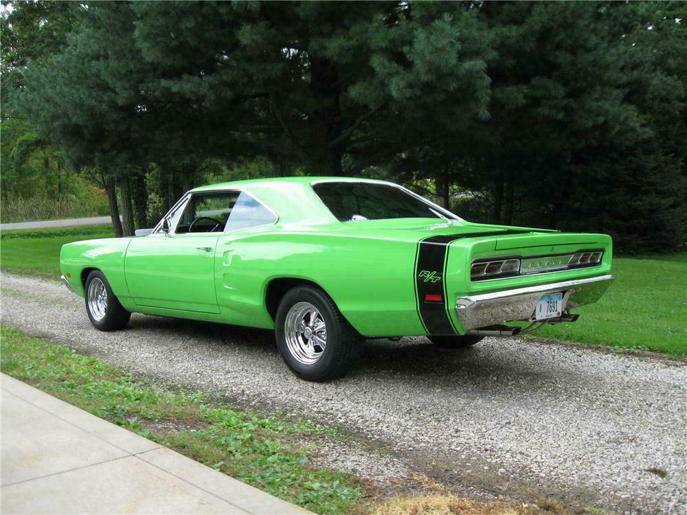 1969 DODGE CORONET CUSTOM 2 DOOR COUPE - Rear 3/4 - 125830