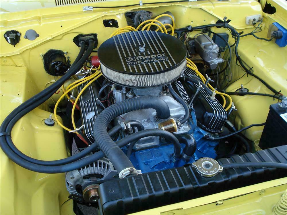 1973 DODGE DART CUSTOM 2 DOOR COUPE - Engine - 126713