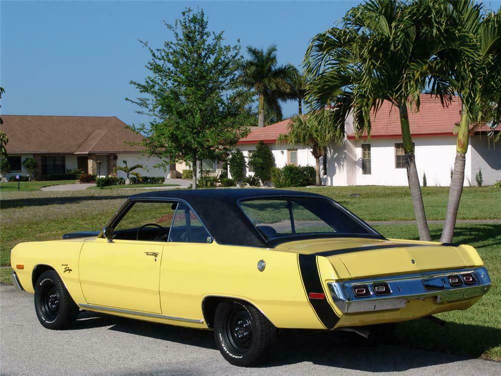 1973 DODGE DART CUSTOM 2 DOOR COUPE - Rear 3/4 - 126713