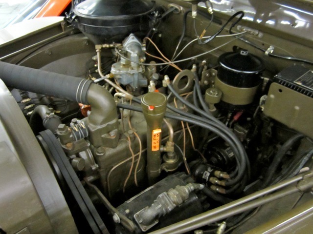 1953 DODGE M37 POWER WAGON 3/4 TON ARMED FORCES CARGO TRUCK - Engine - 130275