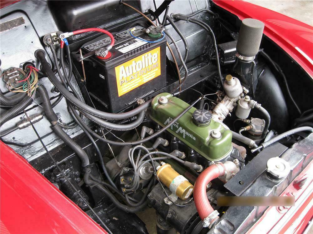 1959 MORRIS MINOR 2 DOOR COUPE - Engine - 130366
