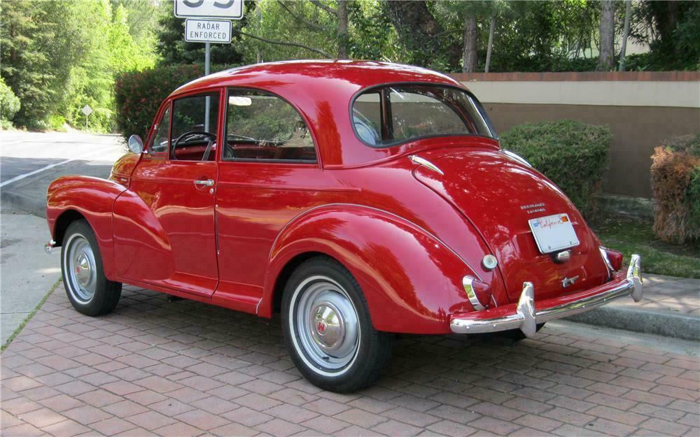 1959 MORRIS MINOR 2 DOOR COUPE - Rear 3/4 - 130366