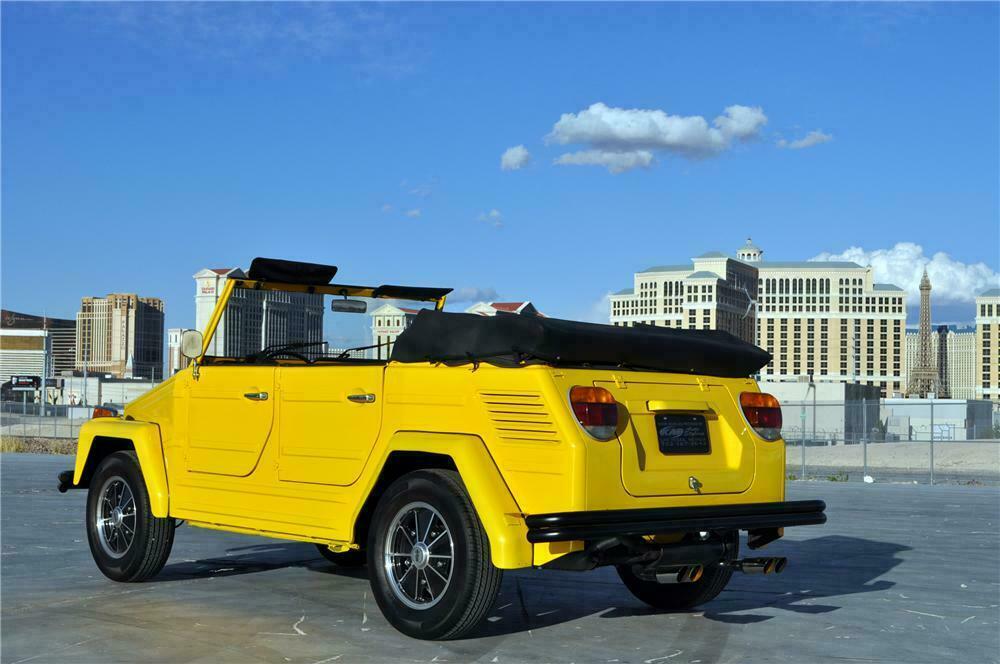 1973 VOLKSWAGEN THING CONVERTIBLE - Rear 3/4 - 130438