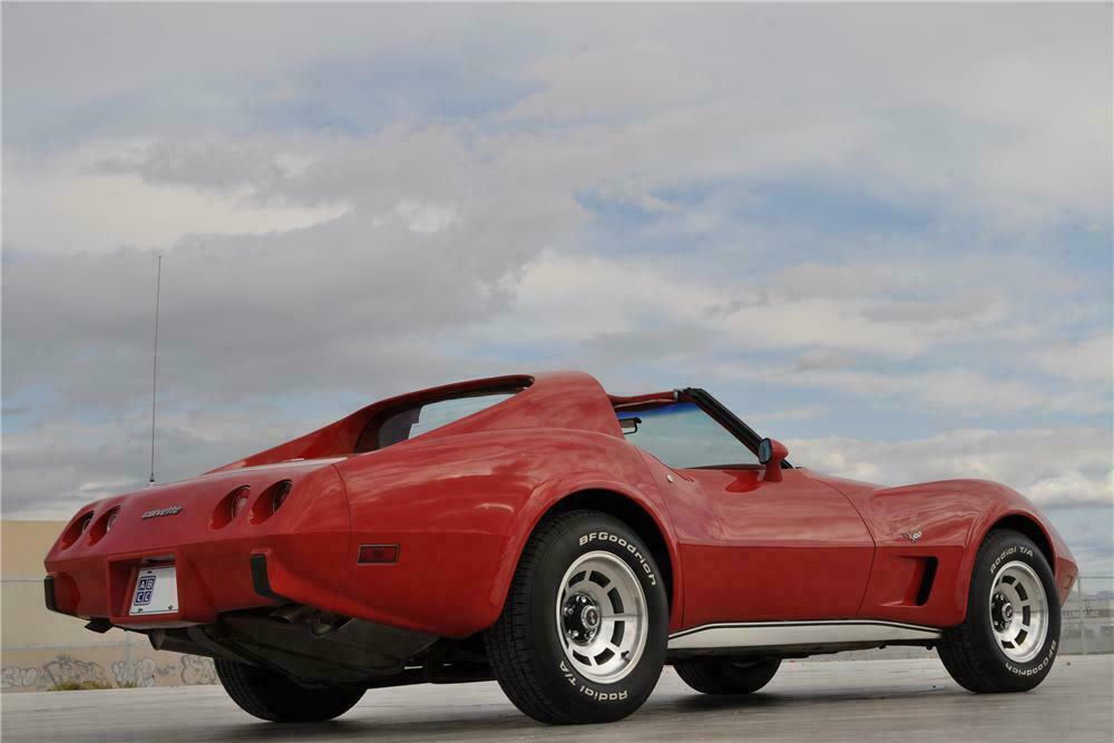 1977 CHEVROLET CORVETTE 2 DOOR COUPE - Rear 3/4 - 130448