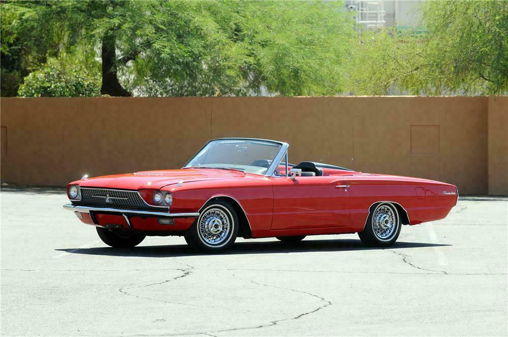 1966 FORD THUNDERBIRD CONVERTIBLE - Front 3/4 - 130786
