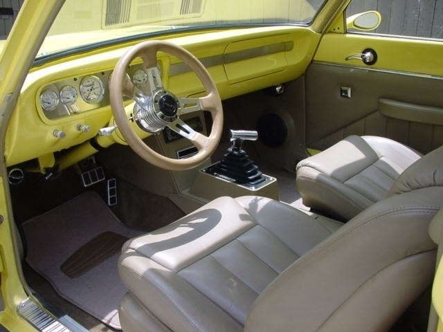 1965 FORD RANCHERO CUSTOM PICKUP - Interior - 130924