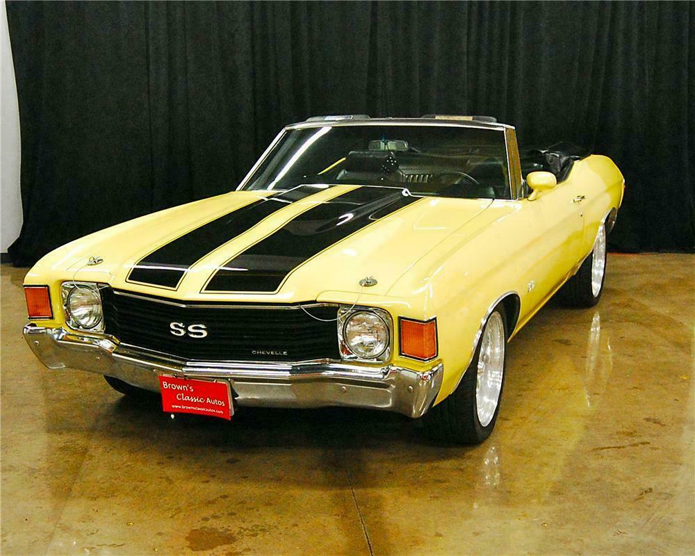1970-72  chevelle SS convertible  new sun visors gold 