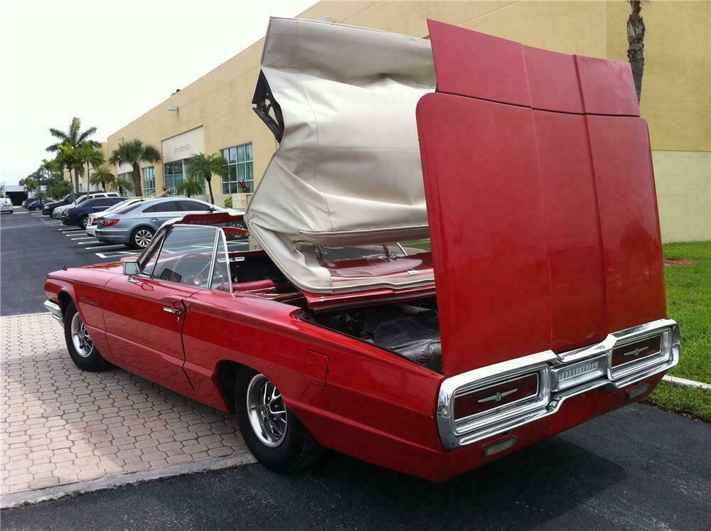 1964 FORD THUNDERBIRD CONVERTIBLE - Rear 3/4 - 130979