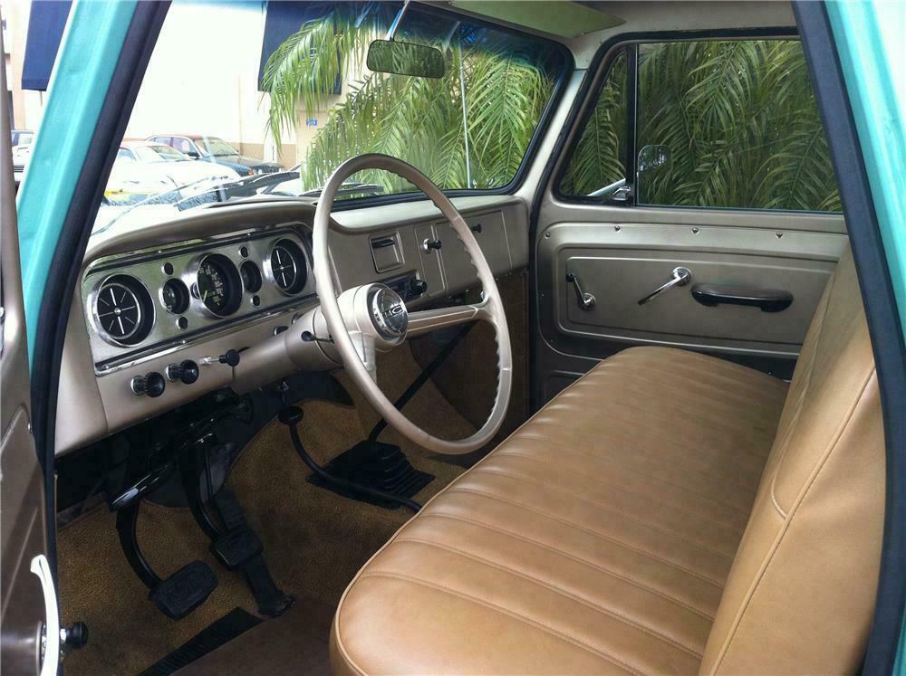 1966 GMC 1/2 TON 4X4 STEPSIDE PICKUP - Interior - 130980