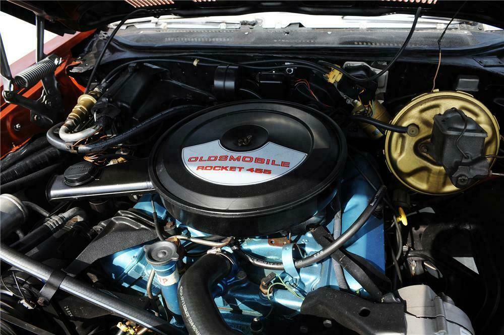 1971 OLDSMOBILE CUTLASS S/X 2 DOOR COUPE - Engine - 132958
