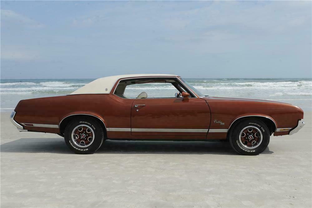 1971 OLDSMOBILE CUTLASS S/X 2 DOOR COUPE - Side Profile - 132958