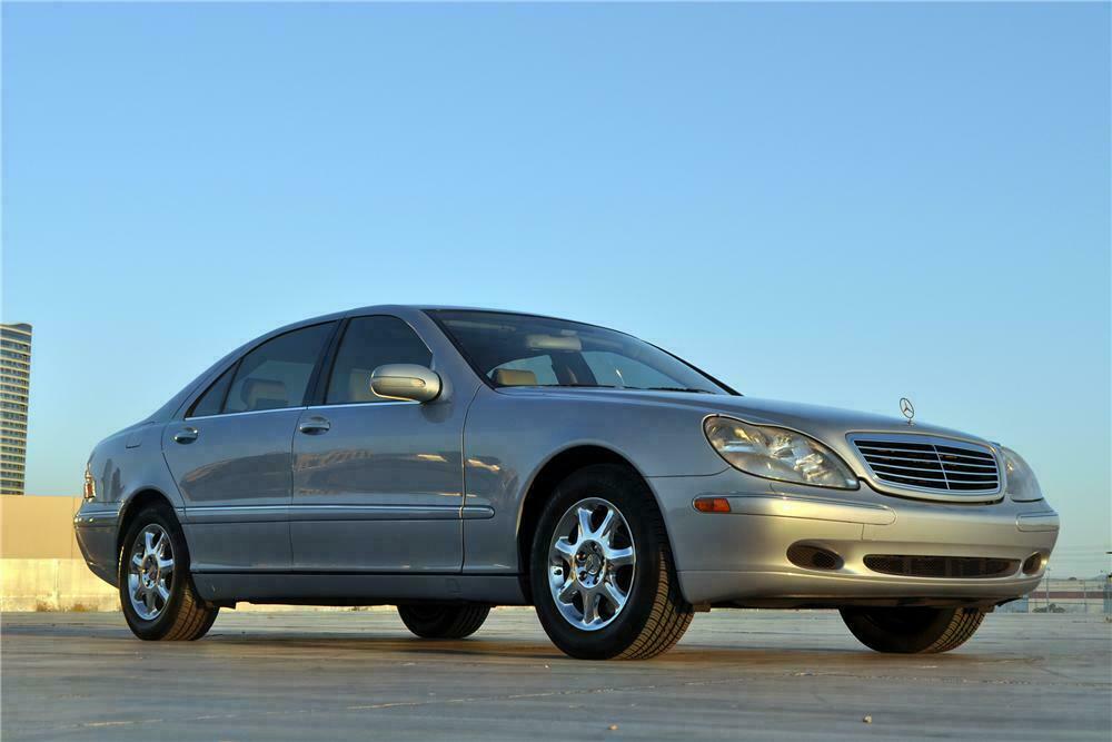 2000 MERCEDES-BENZ S430 4 DOOR SEDAN - Front 3/4 - 133063