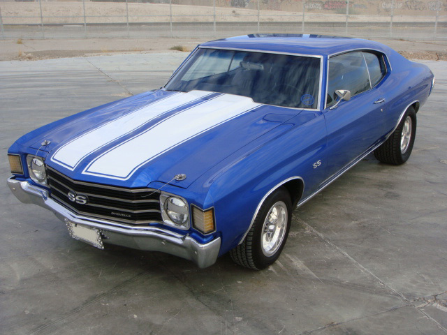 1972 Chevrolet Chevelle Malibu Custom 2 Door Coupe