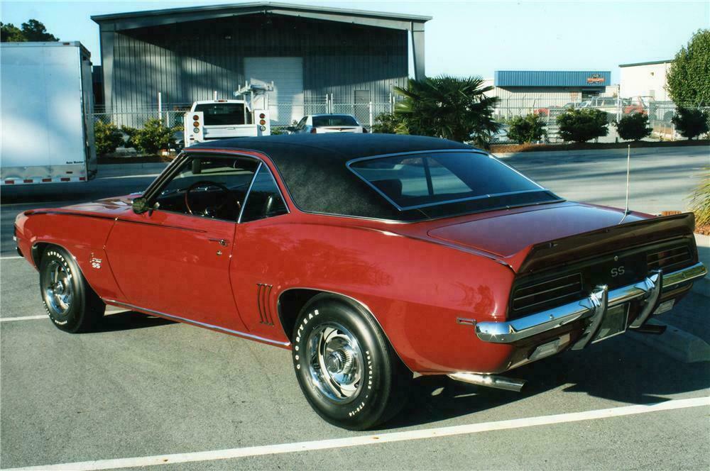 1969 CHEVROLET CAMARO RS/SS COUPE - Rear 3/4 - 133085