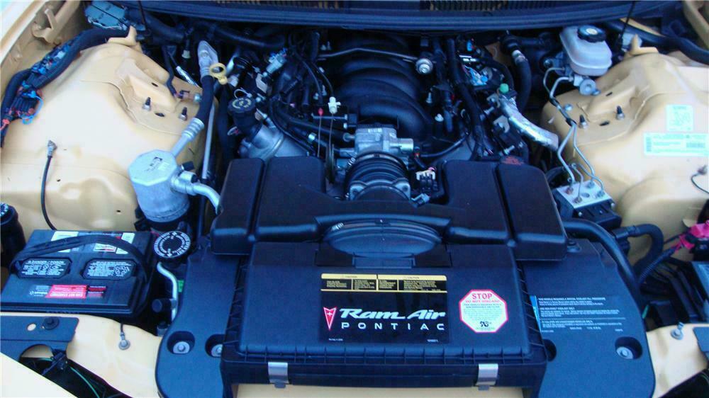 2002 PONTIAC FIREBIRD TRANS AM CONVERTIBLE COLLECTORS EDITION - Engine ...