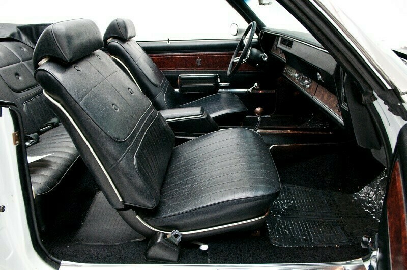 1970 OLDSMOBILE CUTLASS SUPREME CONVERTIBLE - Interior - 133191