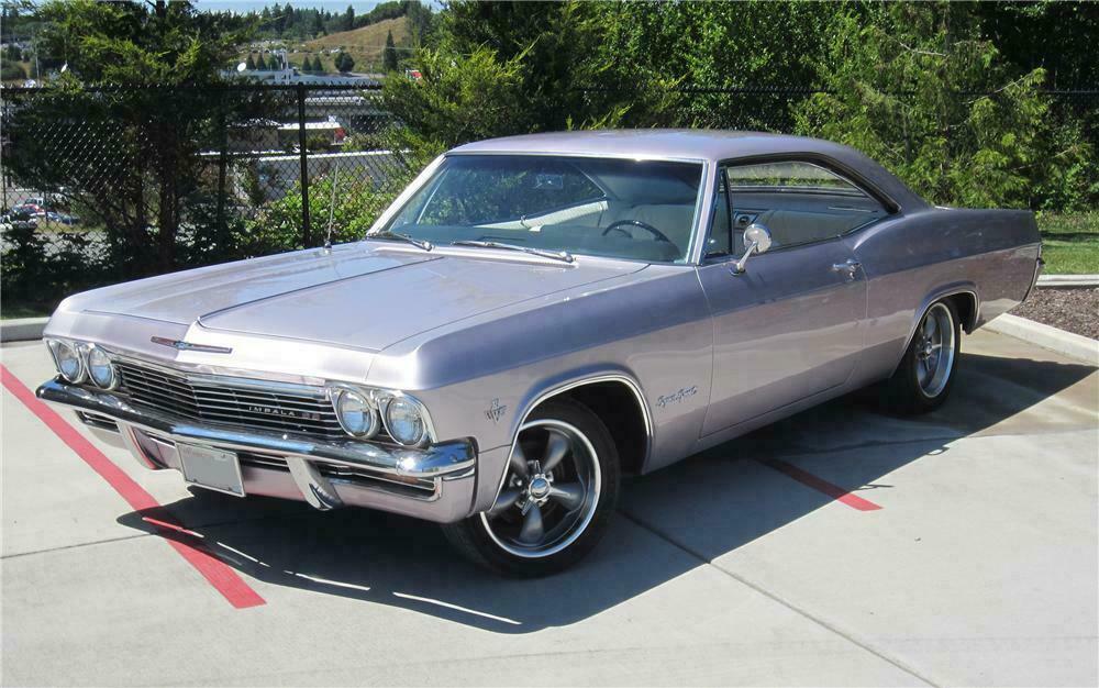 1965 CHEVROLET IMPALA SS 2 DOOR HARDTOP - Front 3/4 - 133204