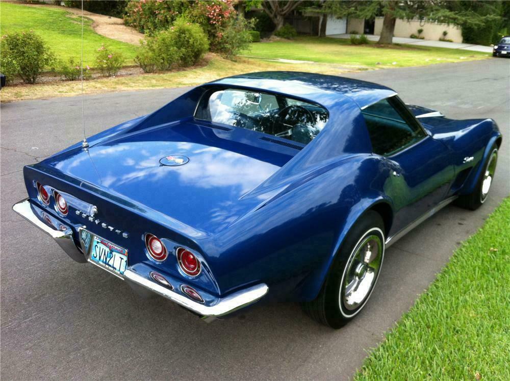 1972 CHEVROLET CORVETTE 2 DOOR COUPE - Rear 3/4 - 133207
