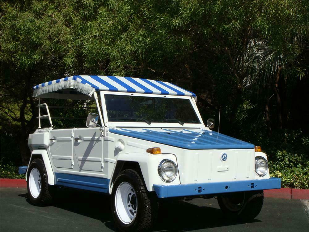 1974 VOLKSWAGEN THING CUSTOM CONVERTIBLE - Front 3/4 - 133571