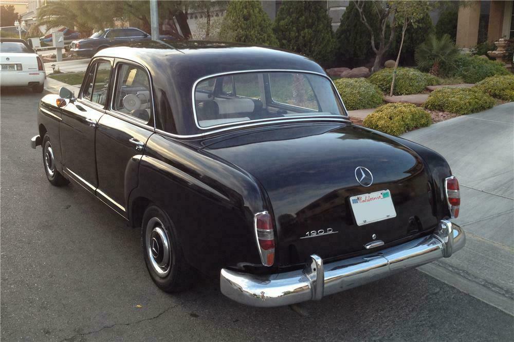 1961 Mercedes Benz 190d 4 Door Sedan