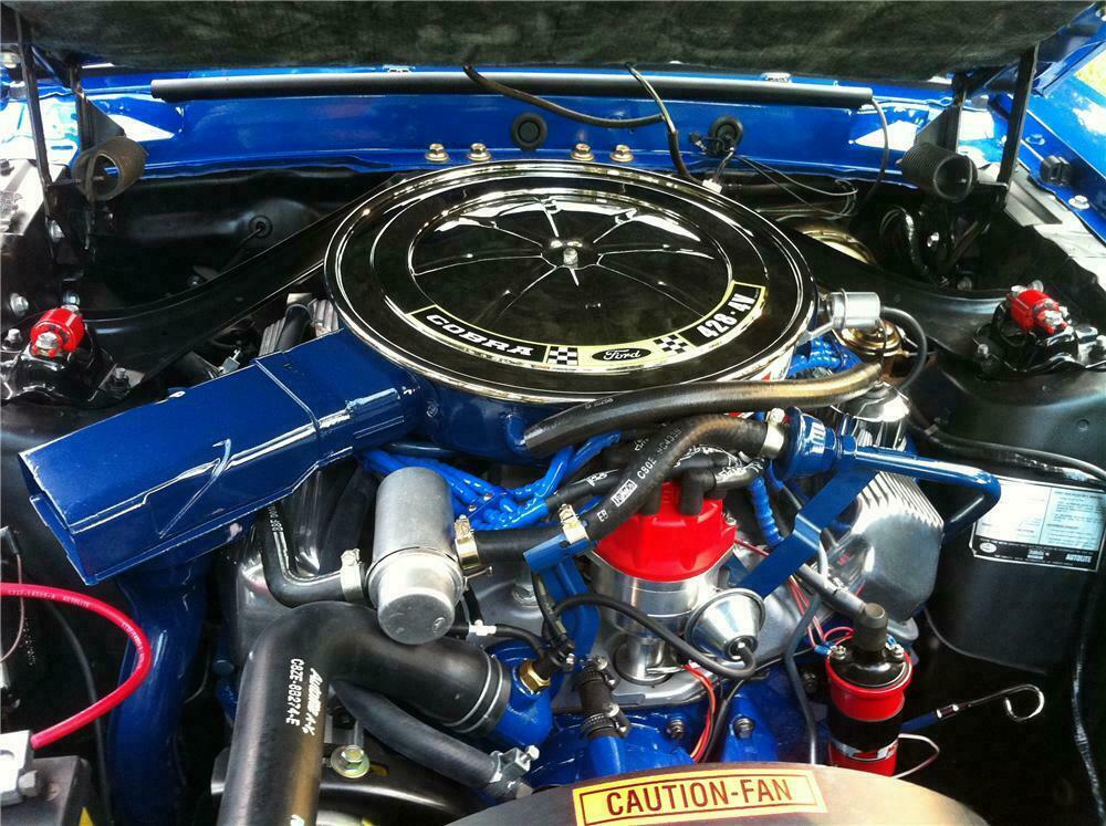 1969 FORD MUSTANG MACH 1 428 SCJ FASTBACK - Engine - 137640