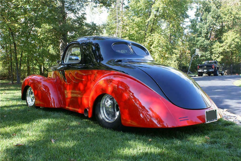 1941 WILLYS CUSTOM COUPE - Rear 3/4 - 137651