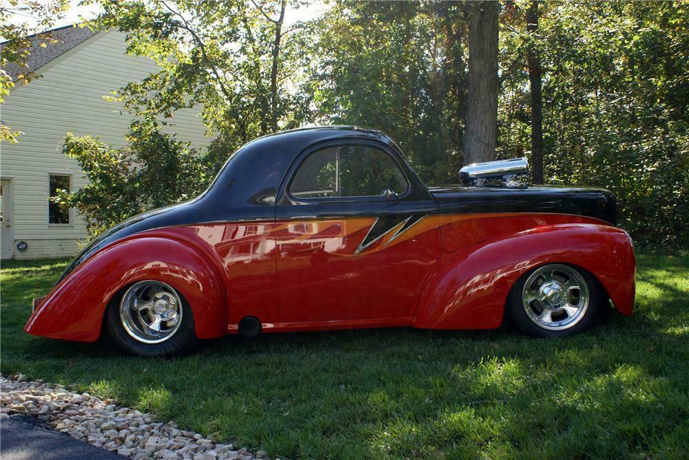 1941 WILLYS CUSTOM COUPE - Side Profile - 137651