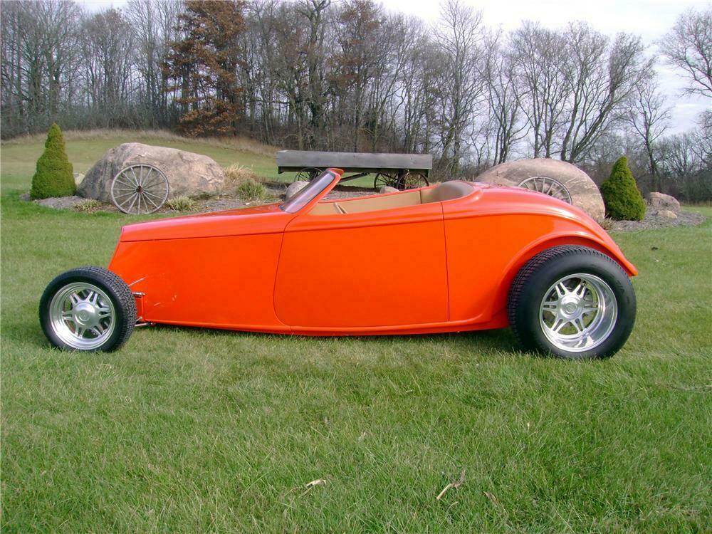 1933 FORD ALLOWAY CUSTOM SPEEDSTAR - Side Profile - 137658