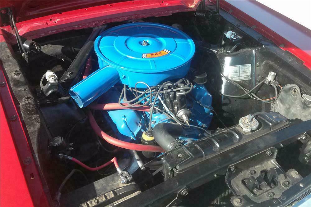 1966 FORD MUSTANG 2 DOOR COUPE - Engine - 137709