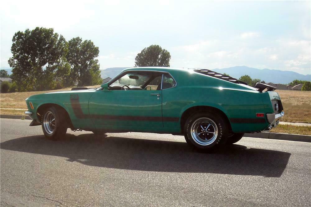 1970 FORD MUSTANG BOSS 302 FASTBACK - Side Profile - 137801