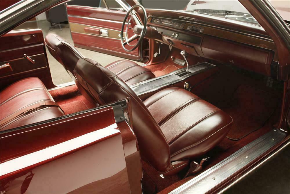1968 PLYMOUTH HEMI GTX 2 DOOR HARDTOP - Interior - 137826