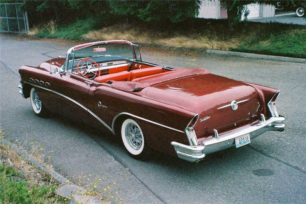 1956 BUICK SUPER 56-C CONVERTIBLE - Rear 3/4 - 137841