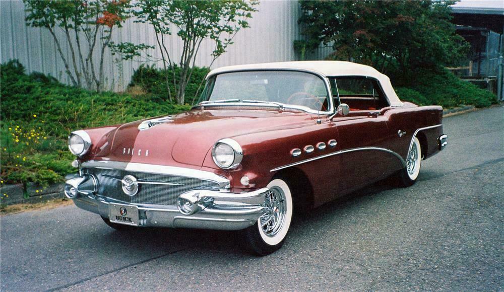 1956 BUICK SUPER 56-C CONVERTIBLE - Side Profile - 137841