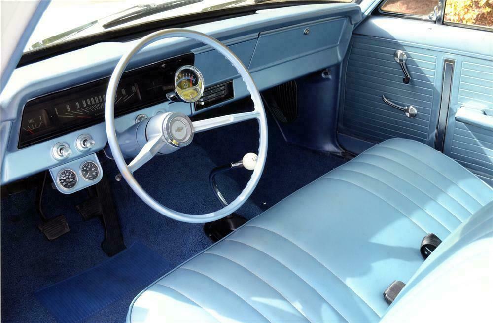 1966 CHEVROLET NOVA 2 DOOR SEDAN - Interior - 137891