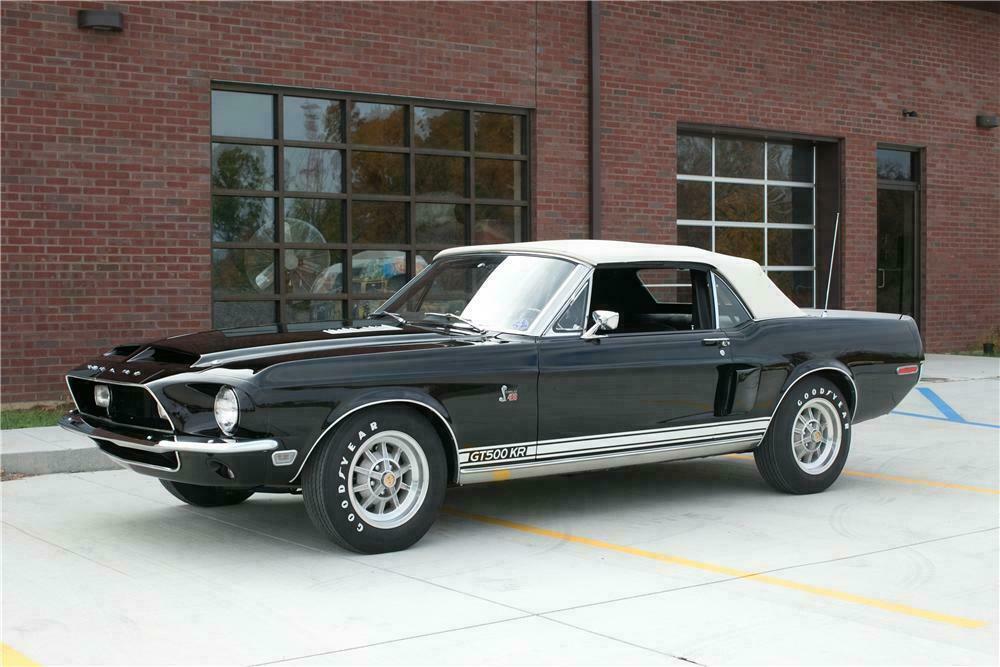 1968 shelby mustang convertible
