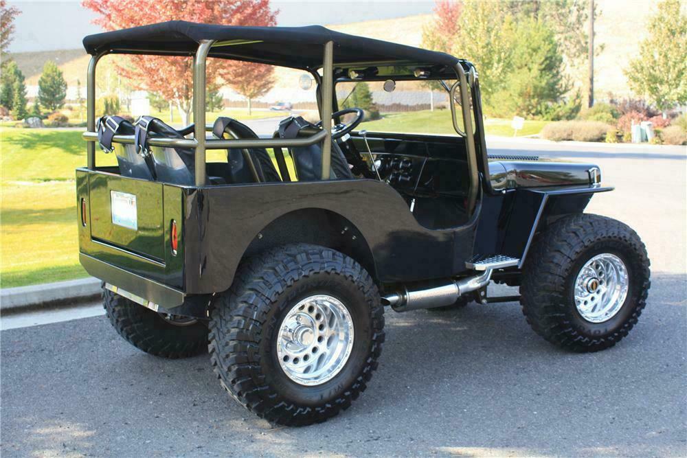1947 WILLYS CJ2A CUSTOM - Rear 3/4 - 137991