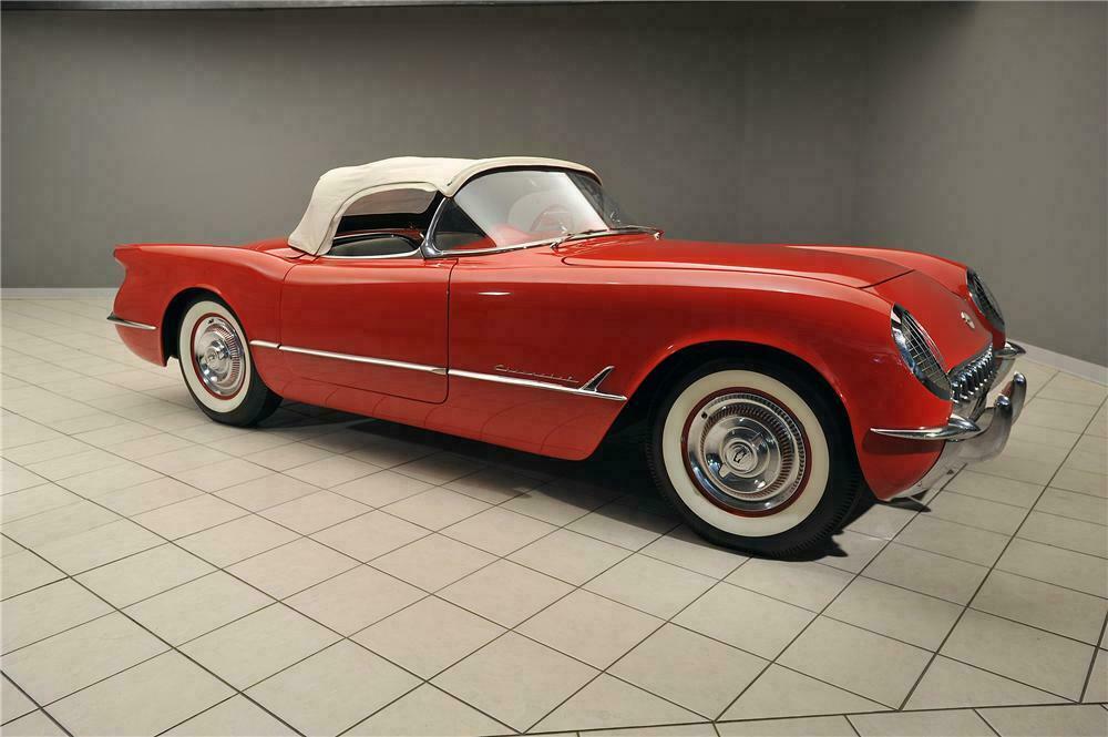 1955 Chevrolet Corvette Convertible 1955 Chevrolet Corvette Convertible Side Profile 138019