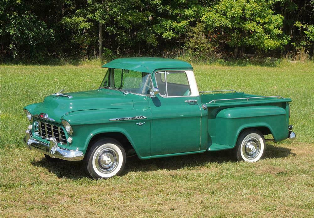 1956 CHEVROLET 3100 PICKUP - Side Profile - 138133