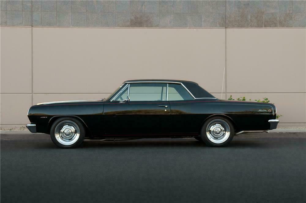 1965 CHEVROLET CHEVELLE MALIBU SS CUSTOM 2 DOOR COUPE - Side Profile - 138156