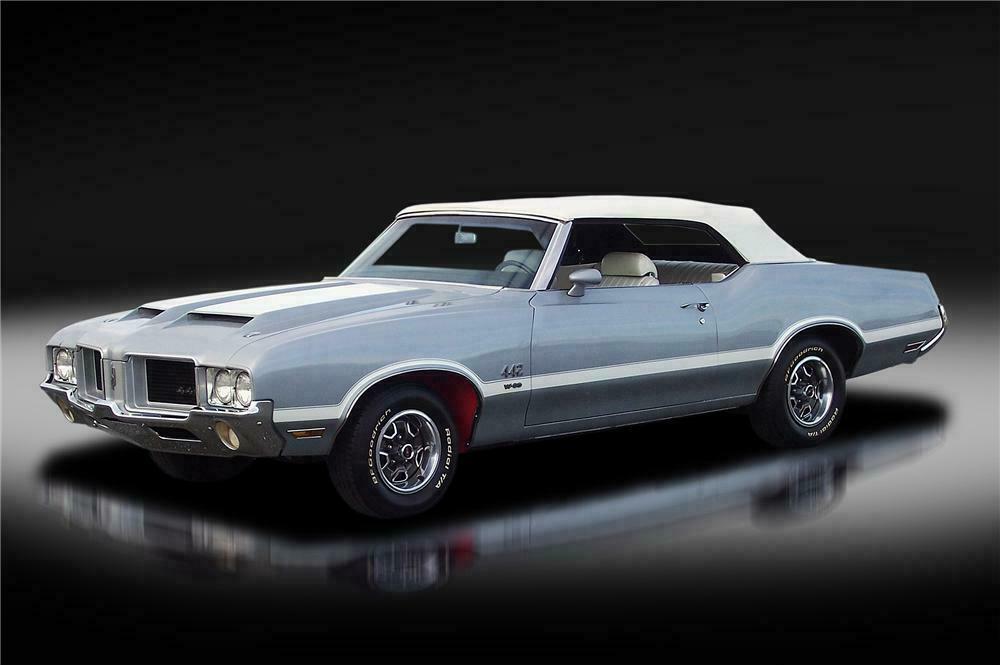 1971 OLDSMOBILE 442 W30 CONVERTIBLE - Front 3/4 - 138305