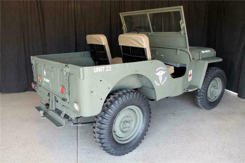 1946 WILLYS JEEP  - Rear 3/4 - 138321