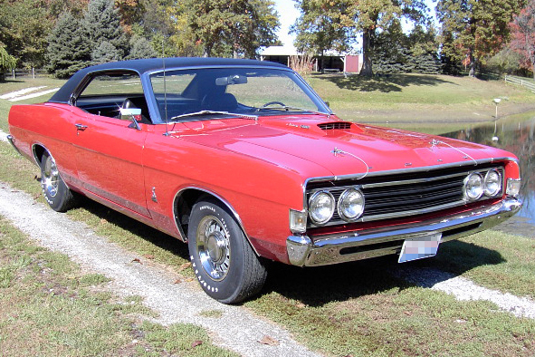 1969 FORD FAIRLANE COBRA 2 DOOR HARDTOP - Front 3/4 - 138350