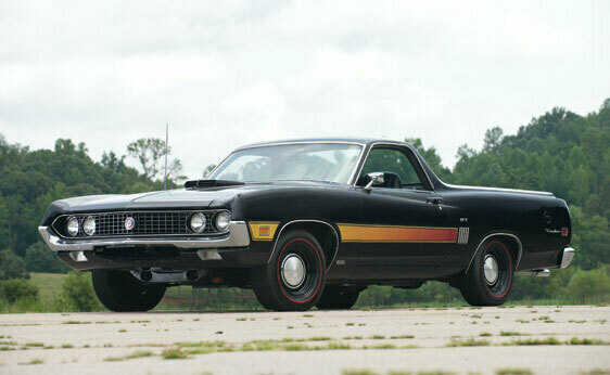 1970 FORD RANCHERO GT PICKUP - Front 3/4 - 138413