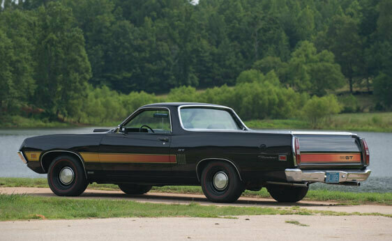 1970 FORD RANCHERO GT PICKUP - Rear 3/4 - 138413