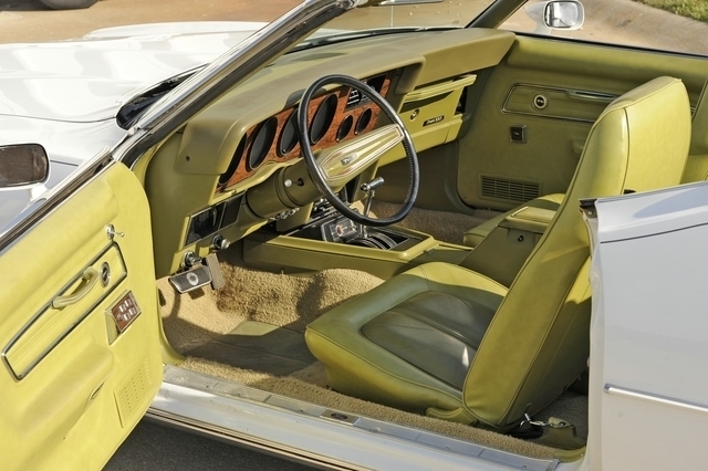 1973 MERCURY COUGAR XR7 CONVERTIBLE - Interior - 138426