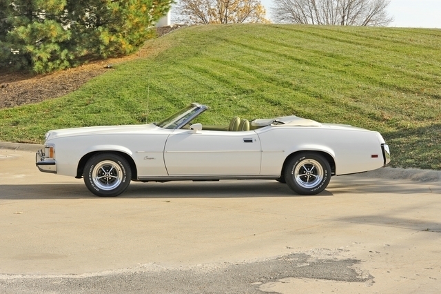 1973 MERCURY COUGAR XR7 CONVERTIBLE - Side Profile - 138426