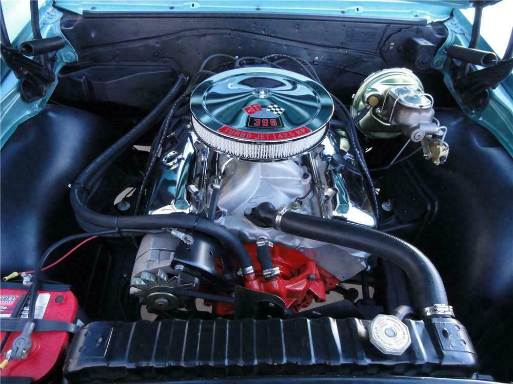 1965 CHEVROLET CHEVELLE 300 CUSTOM 2 DOOR HARDTOP - Engine - 138496