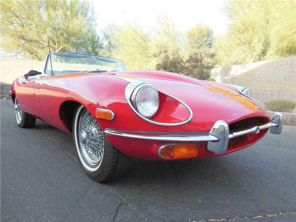 1969 JAGUAR E-TYPE CONVERTIBLE - Front 3/4 - 138507